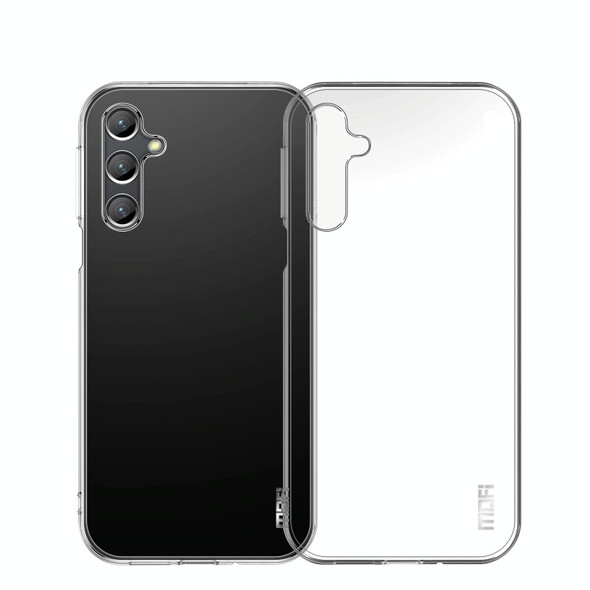 For Samsung Galaxy A05s MOFI Ming Series Ultra-thin TPU Phone Case(Transparent)