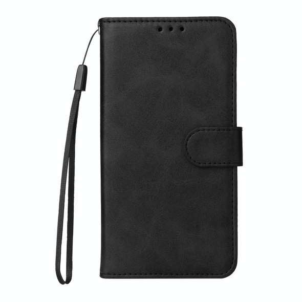 For vivo Y17s Classic Calf Texture Flip Leather Phone Case(Black)