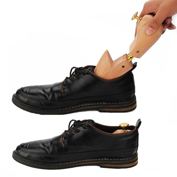 1pair Dutchwood Shoe Stretcher Expander Adjustable Anti-Wrinkle Shoe Last, Size: 39/40