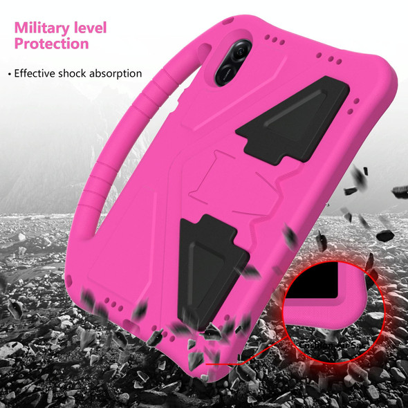 For Honor Pad X8 Pro EVA Shockproof Tablet Case with Holder(RoseRed)