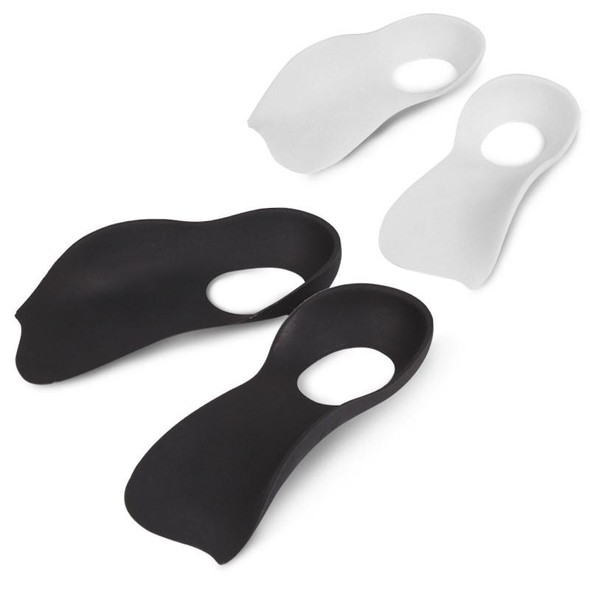 2 Pairs Flat Foot Bow Corrected XO Leg Orthopedic Insole, Size: M (White)