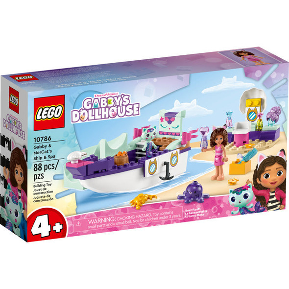 LEGO® 10786 Gabby's Dollhouse - Gabby & MerCat's Ship & Spa