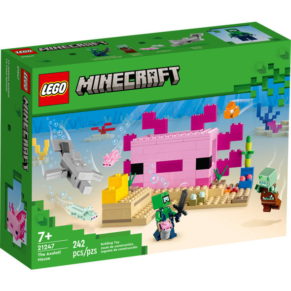 LEGO® 21247 Minecraft - The Axolotl House