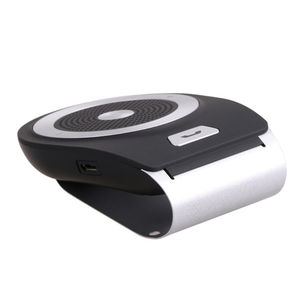 Car Bluetooth Kit T821 Handsfree Speaker Phone Support Bluetooth 4.1 EDR Wireless Car Kit Mini Visor Hands-Free Calls 