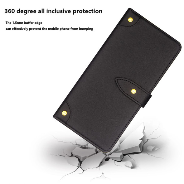 IDEWEI For Xiaomi Poco C51 4G Shockproof Cover PU Leather Card Holder Stand Phone Case 