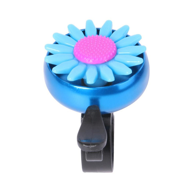 5 PCS Bicycle Bell Flower Aluminum Bell(Blue)