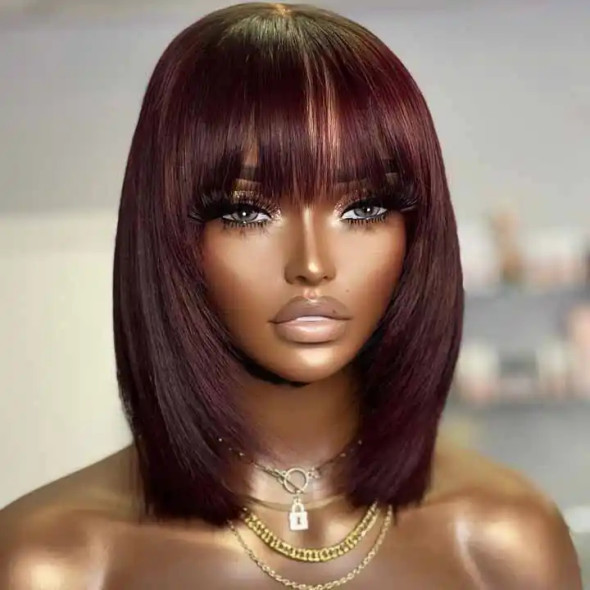 Short Bob Synthetic Hair Wig