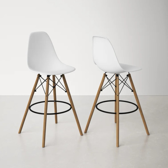 Home Vive -Estelle Bar Stool - Set of 2