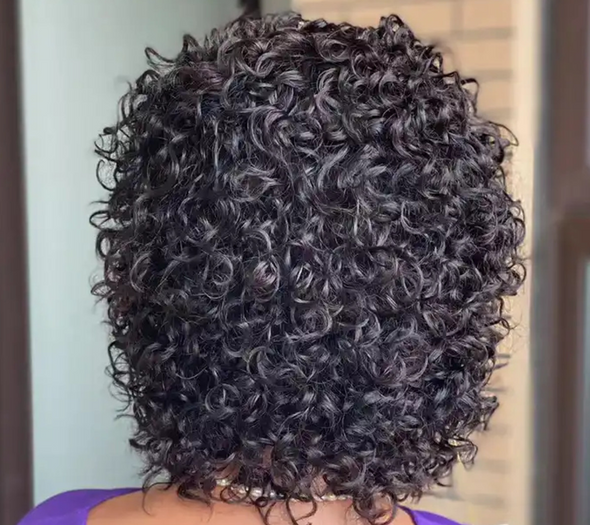 Kinky Curly Synthetic Wig - Natural Look & Easy Maintenance