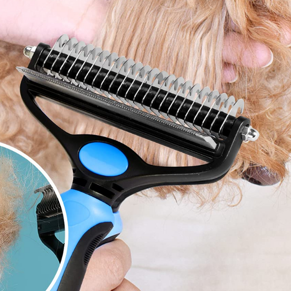 2 in 1 Professional Pet Grooming Tool