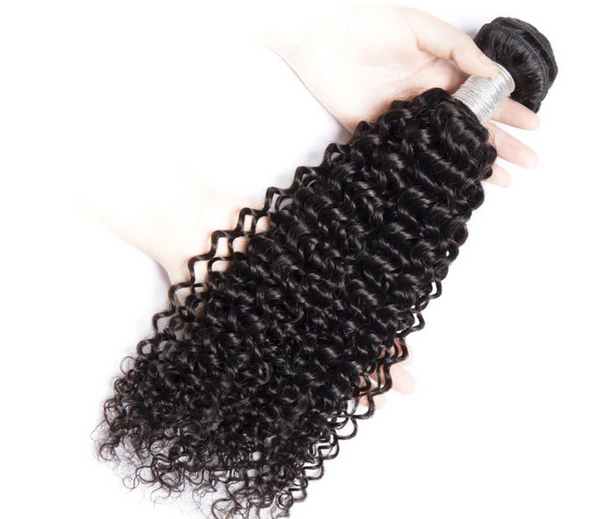 Alina Brazilian Kinky Curl Bundles - 100% Human Hair Extensions