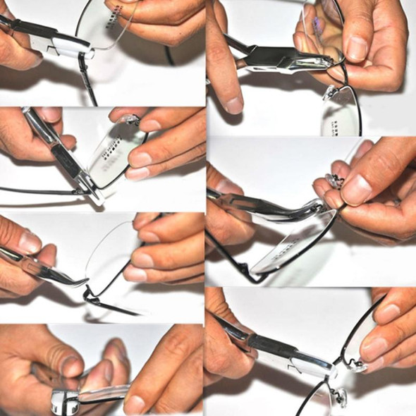 Glasses Repair Tool Pliers Nose Pad Pliers temple pliers, Model: YG-1010