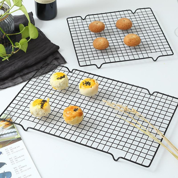 2 PCS Household Kitchen Cold Rack Bread Cake Biscuit Cooling Rack Cold Net, Specification: 28x25cm