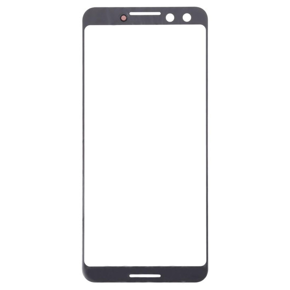 Front Screen Outer Glass Lens for Google Pixel 3(Black)