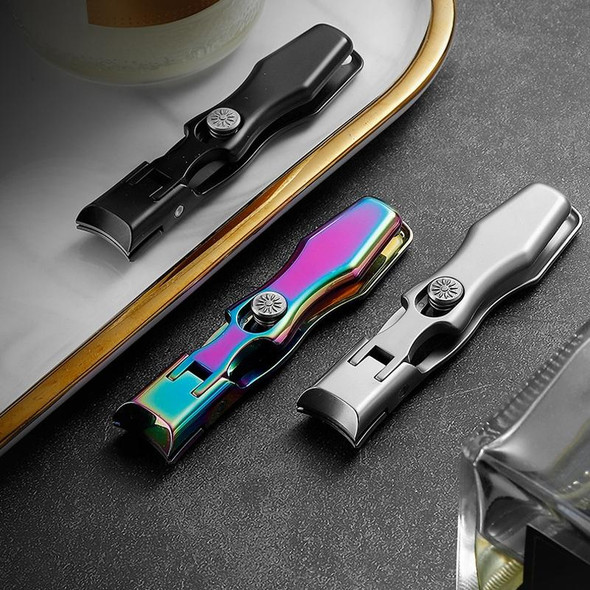 Stainless Steel Large Anti-Fly Splattering Nail Knife Large Opening Nail Cutting(Colorful)