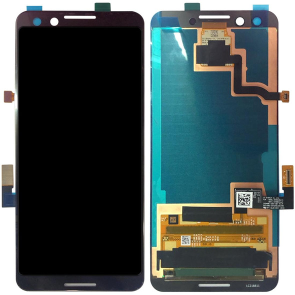 LCD Screen and Digitizer Full Assembly for Google Pixel 3(Black)