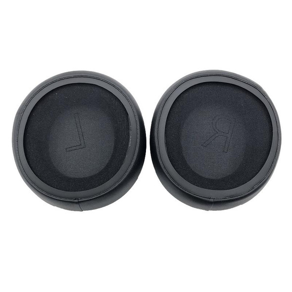 1pair For Microsoft Xbox Series Headphones Leatherette Foam Cover Earmuffs(Black)