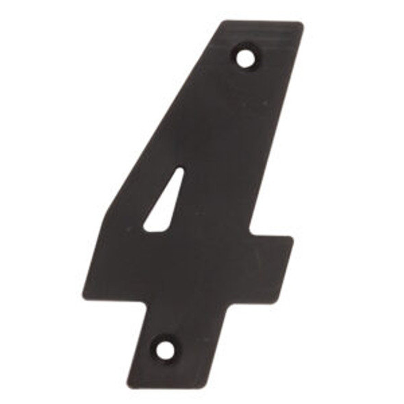 Large Black Plastic Number 195mm - Durable House Numbers