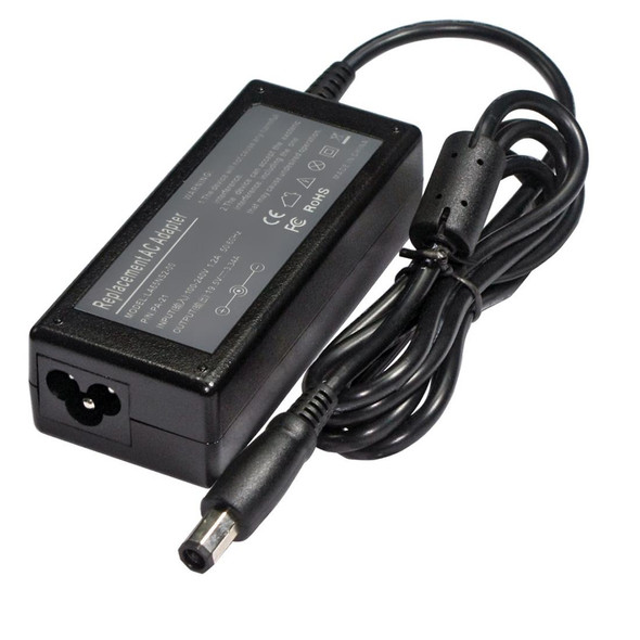 EU Plug AC Adapter 19.5V 3.34A 65W for Dell Notebook, Output Tips: 7.9x5.0mm