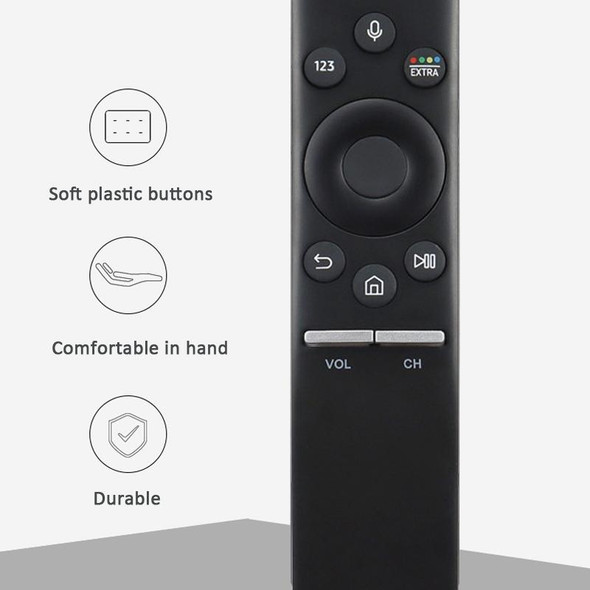 BN59-01266A For Samsung 4K Smart TV Voice Remote Control Replacement Parts(Black)