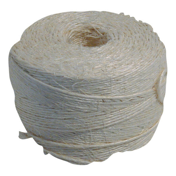 1 Ply Dry Sisal Twine Roll 165m  500g