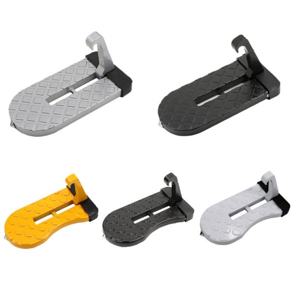 For SUV Car Assistance Getting In The Car Hook Pedal, Color: White with Broken Window