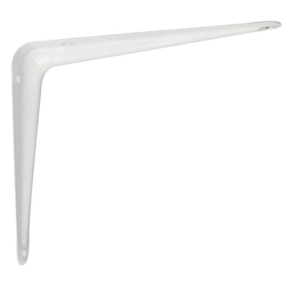 White Shelf Bracket 125 x 150mm