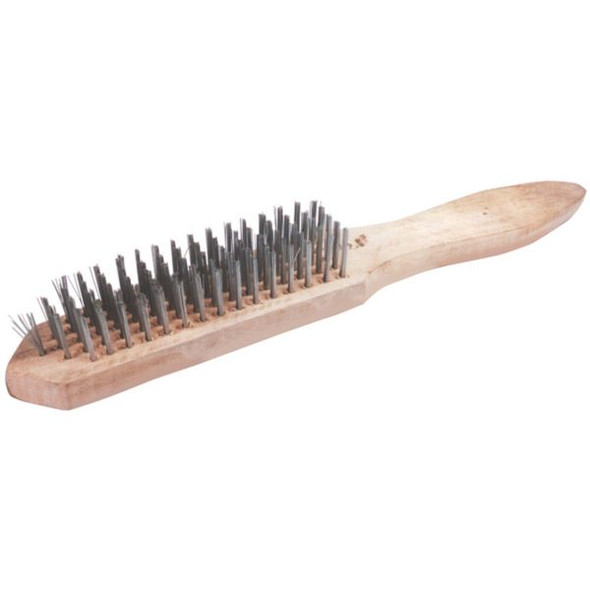 Tradeweld 5 Row Wire Brush-mild Steel