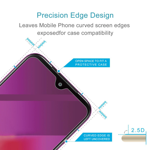 50 PCS 0.26mm 9H 2.5D Tempered Glass Film - Kyocera Digno Sanga Edition