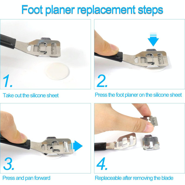 10 In 1 Foot File Clean Tool Kit Foot Care Pedicure Tools Set(Black)