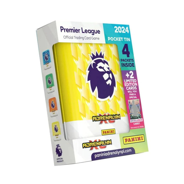 Adrenaly Premier League Pocket Tin 2024 large (Yellow)