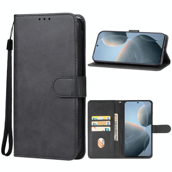 For Xiaomi Redmi K70E Leather Phone Case(Black)