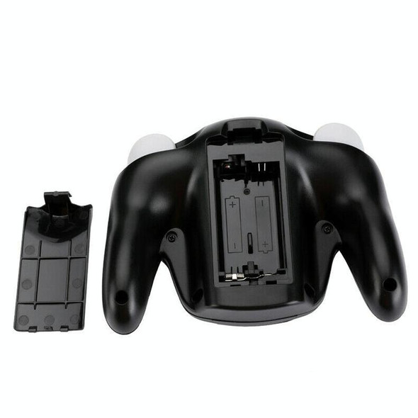 For NGC Gamepad 2.4G Wireless Gamepad Compatible With Wii(Black)