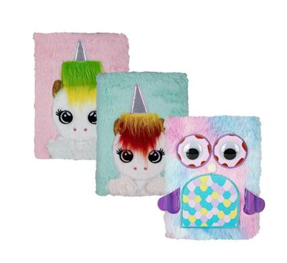 Novelty Notebook Plush A5