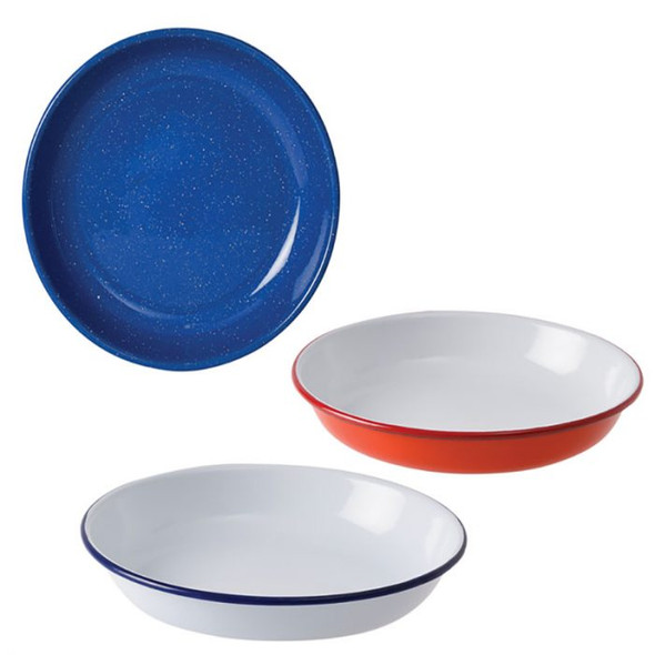 Pasta Enamel Plates Assorted