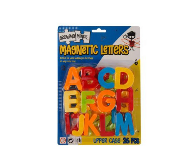 Magnetic Upper Case Letters 26 Pieces