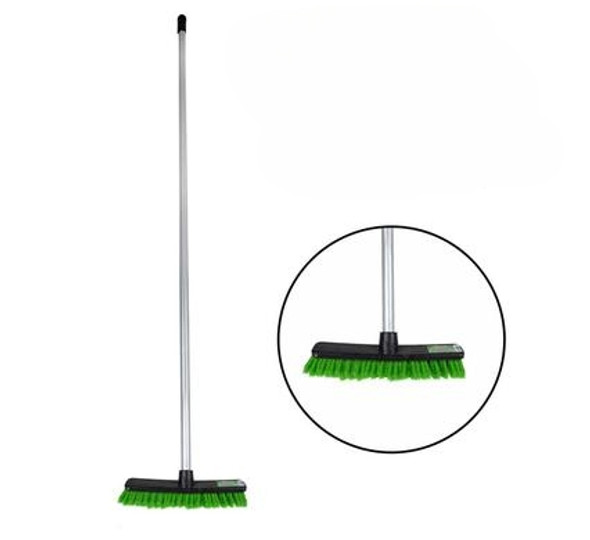 Broom Unidade 1.2m Handle Stiff Bristle