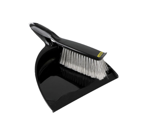 Dustpan & Brush Set Black