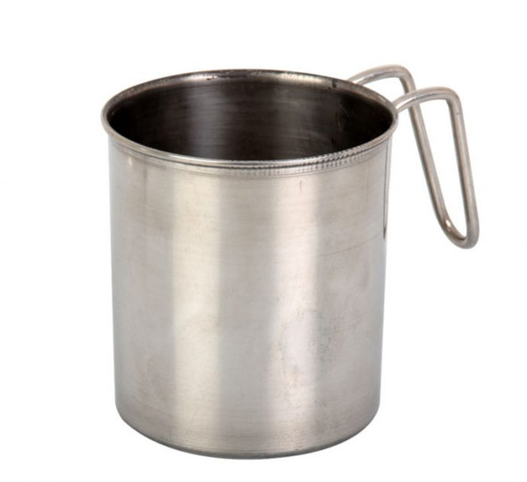 Stainless Steel Mug with Wire Handle 350ml