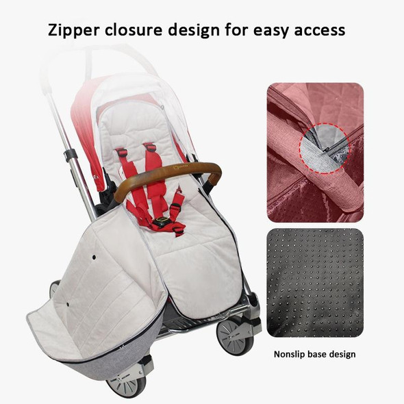 Universal Stroller Sleeping Bag Windproof Footmuff Non-Slip Warm Bunting Bag, Style: Starry Sky 