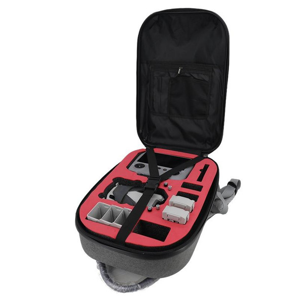 For DJI Mini 4 Pro Drone Storage Bag Carbon Fiber Backpack, Spec: Brushed Style