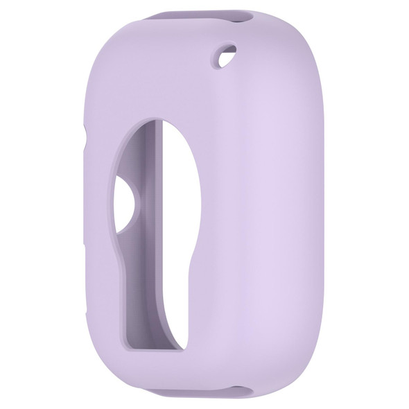 For Redmi Watch 4 Silicone Smart Watch Protective Case(Purple)