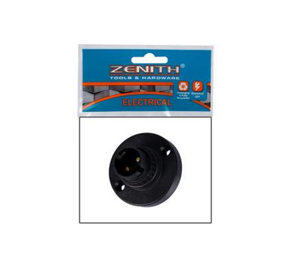 Batten-Holder Nylon 50mm Black Zenith H&H