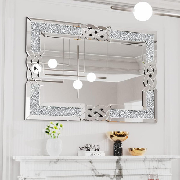 Home Vive - Gatsby Patterned Style Mirror