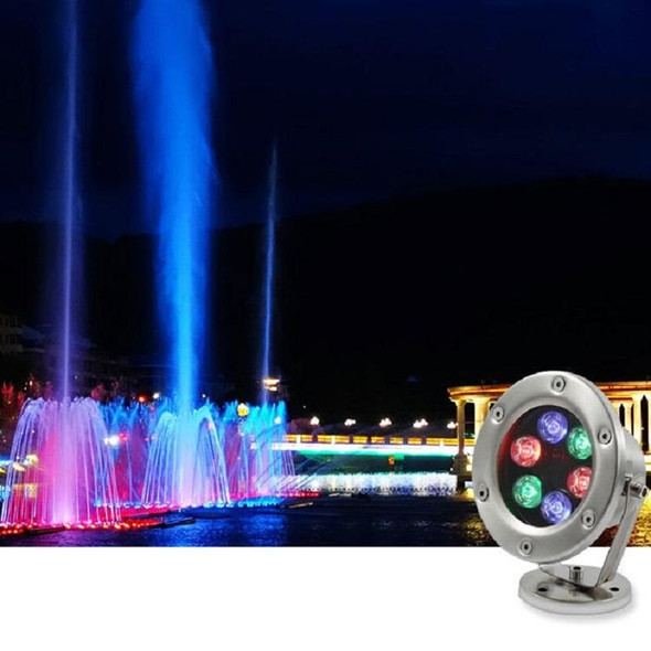 LED Underwater Light Pool Fish Pond Fountain Waterproof Landscape Light 3W(Red)
