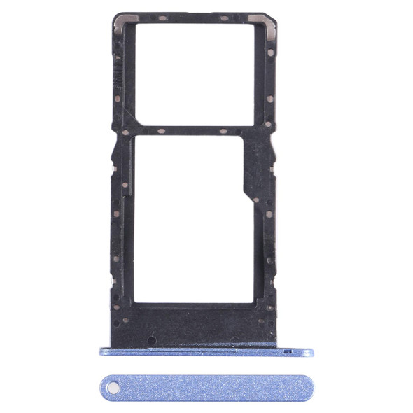 For Huawei nova Y61 SIM + SIM / Micro SD Card Tray (Blue)