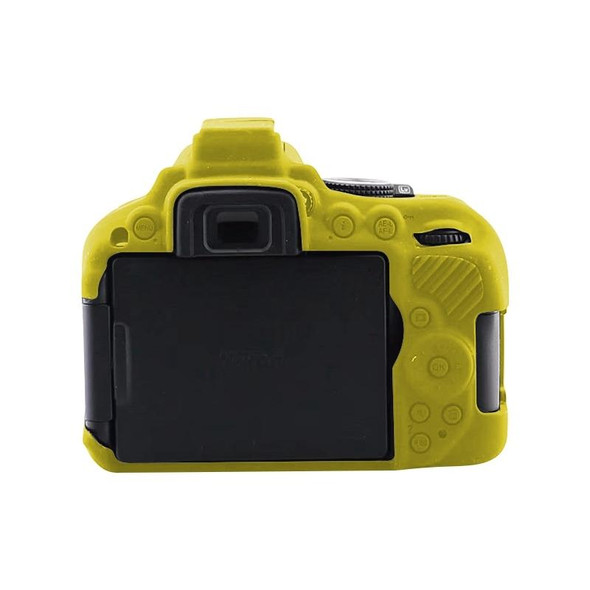 Soft Silicone Protective Case for Nikon D5300(Yellow)