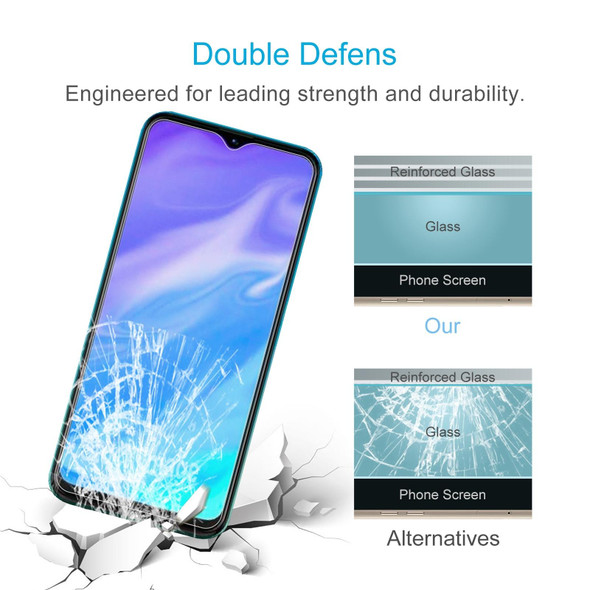 50 PCS 0.26mm 9H 2.5D Tempered Glass Film - Infinix Itel S16