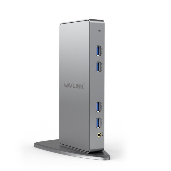 WAVLINK WL-UG39DK7 USB3.0 Hub Adapter Multi-Screen Graphics Card Universal Docking Station, Plug:AU Plug