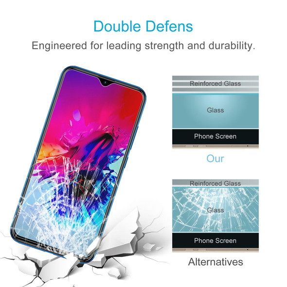 10 PCS 0.26mm 9H 2.5D Tempered Glass Film - Infinix Smart3 Plus